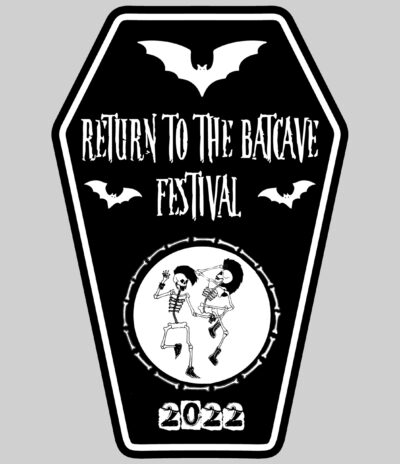 Return To The Batcave Festival 2022 Enamel Badge